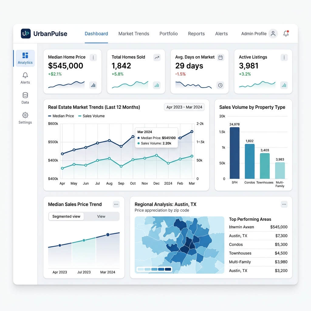 Market Analytics Mockup