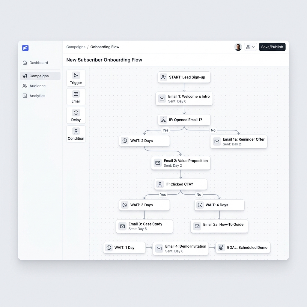 Email Nurturing Mockup