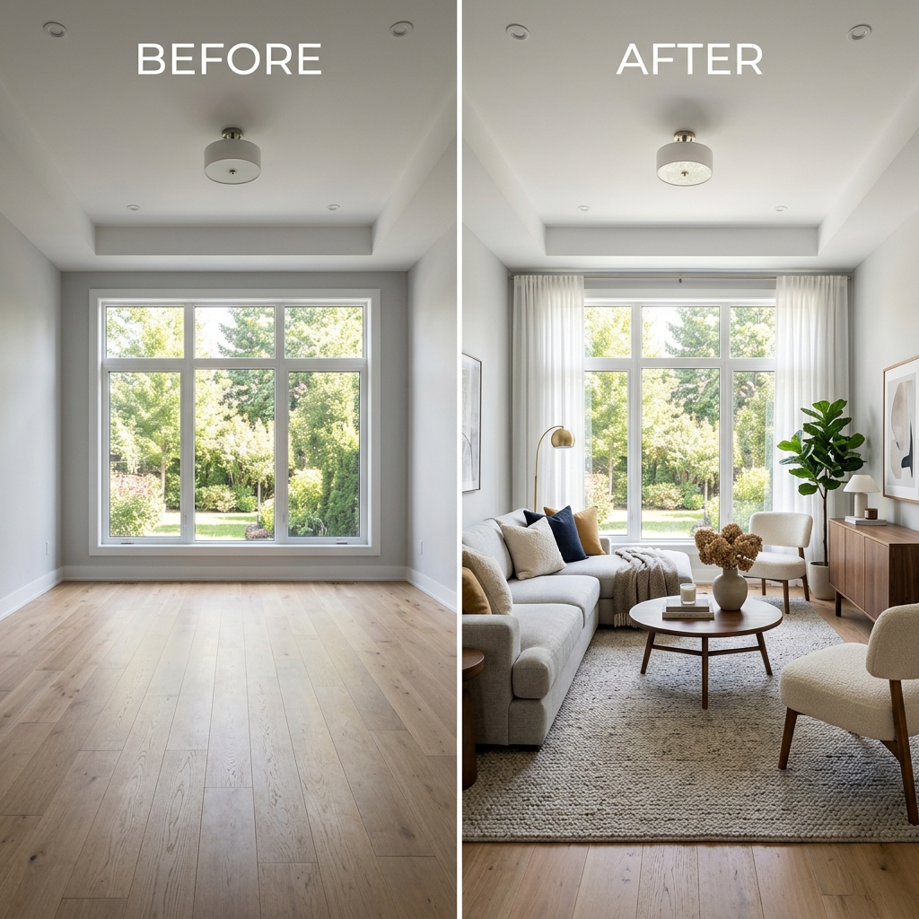 Virtual Staging AI Mockup